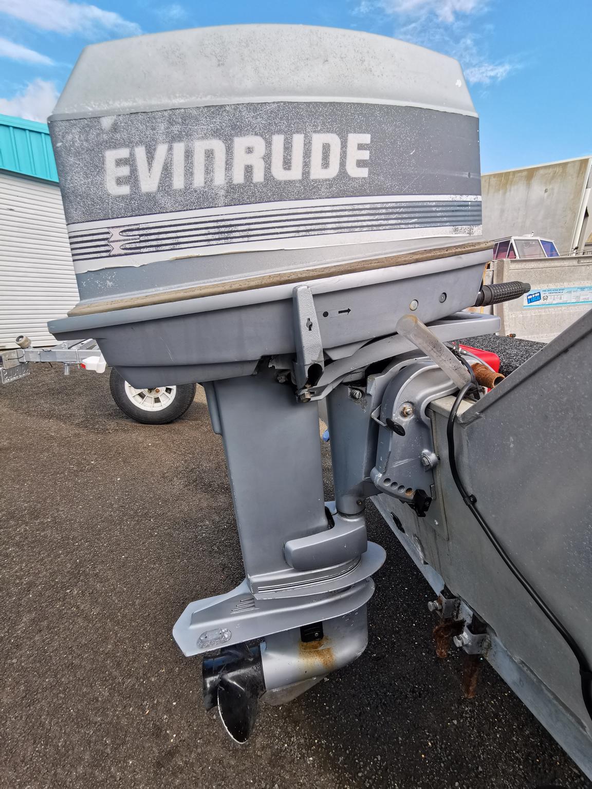 Stacer 3.9 Seasprite Boat, Motor And Trailer Package 25hp Evinrude 02 Adrians Marine Centre