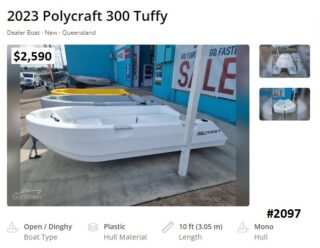 2097 Polycraft Tuffy 300 White