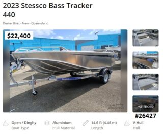 26427 Stessco 440 Bass Tracker
