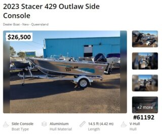 61192 Stacer Outlaw 429 Sc